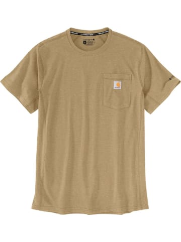 CARHARTT  T-Shirt "Force™ Relaxed T-Shirt" in Beige