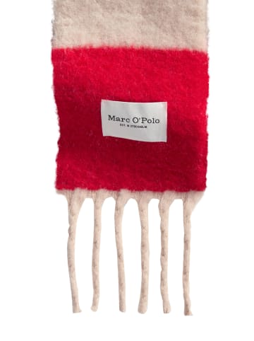 Marc O'Polo Langer Schal mit Fransen in multi/ fine sand