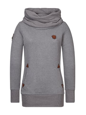 naketano Sweat Hoody Allroundtalent (lang) Dark Grey Melange