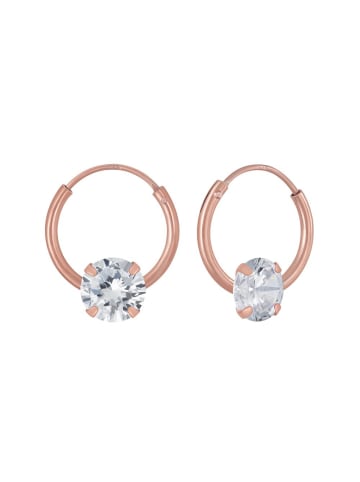 Bungsa Ohrstecker in Rosegold
