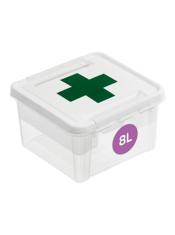 SmartStore 3er-Set Aufbewahrungsbox EHBO Transparent 7L