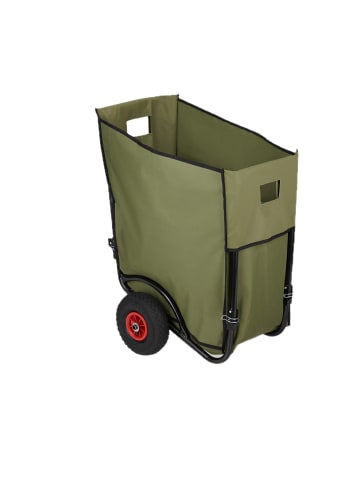 relaxdays Laubwagen in Grün - 160 l