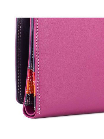 MYWALIT Geldbörse RFID Schutz Leder 10.5 cm in sangria multi