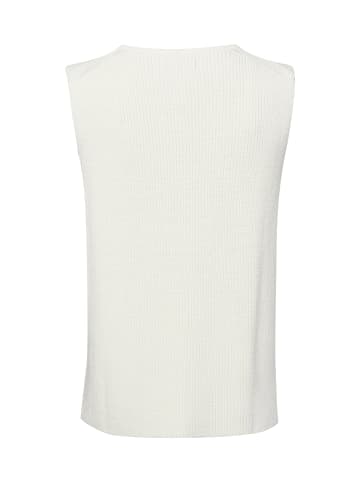 Marie Lund Weste in ecru - 0001