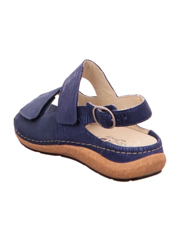 WALDLÄUFER Komfort Sandalen in Blau