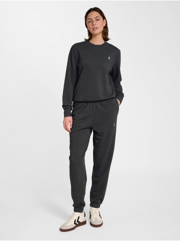 Hummel Sweatshirt Hmlpulse Lebensstil Damen in DARK GREY MELANGE