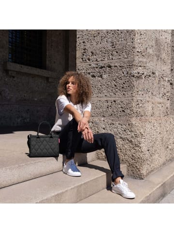 Reisenthel Daily Shopper - Shopper XS 27 cm (teddy leo olive) in rhombus black