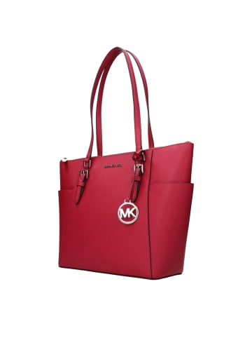Michael Kors Rot Leder Schulter Tasche