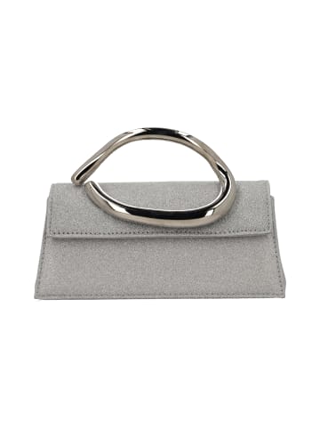 faina Women Clutch in Silver