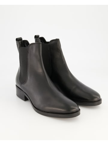 Terry Chelsea Boots in Schwarz