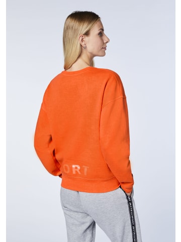 Jette Sport Sweatshirt in Orange