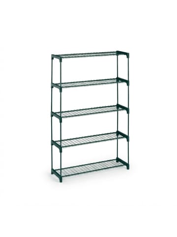 relaxdays Pflanzenregal in Grün - (B)91 x (H)139 x (T)28,5 cm