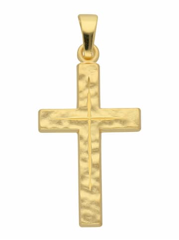 Adeliás 333 Gold Kreuz Anhänger in gold