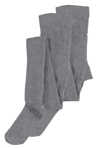 name it Strumpfhosen 2er Pack in dark grey melange