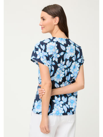Olsen Blusenshirt in marine mehrfarbig
