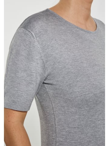 RISA Damen T-Shirt in GRAU MELANGE