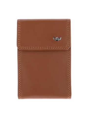 Golden Head Polo RFID Kreditkartenetui Leder 12 cm cognac