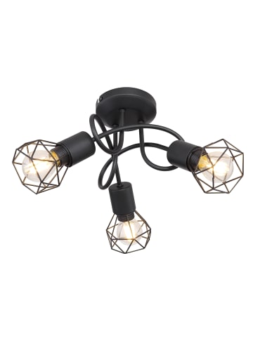 Globo lighting Deckenleuchte "XARA I" in black