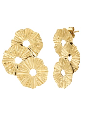 Eastside NY Ohrringe aus Edelstahl in gelbgold