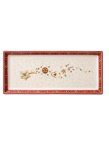 Villeroy & Boch Kuchenplatte Winter Bakery Delight 40 x 17 cm in bunt