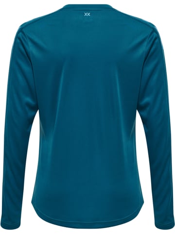 Hummel Hummel T-Shirt Hmlcore Multisport Unisex Kinder Atmungsaktiv Feuchtigkeitsabsorbierenden in BLUE CORAL