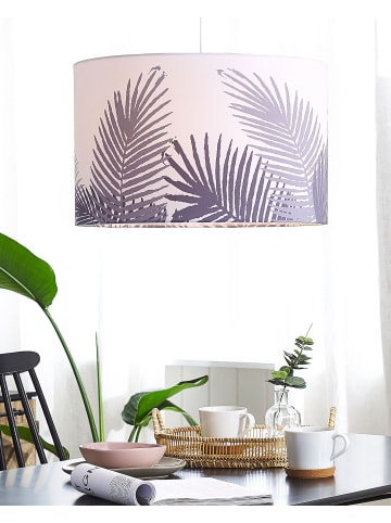 Beliani Pendelleuchten ZILLER in Grau/Weiß - (W) 48 x (H) 157 x (L) 48 cm