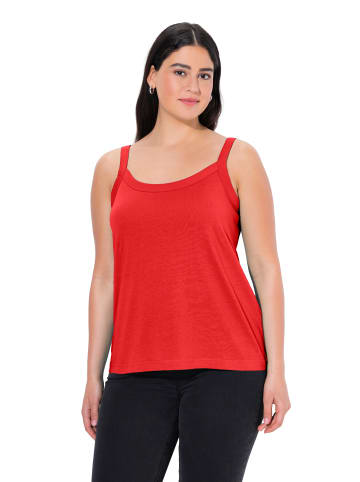 Ulla Popken Strick-Top in coralle