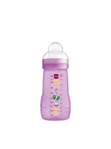 MAM Babyflasche Easy Active, Weithals, 270 ml, ab 0M in Lila