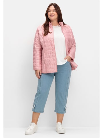 sheego Steppjacke in rosé