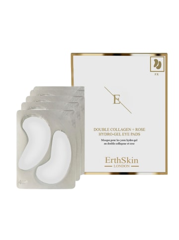 ErthSkin Doppelkollagen + Rosenhydrogel-Augenpads