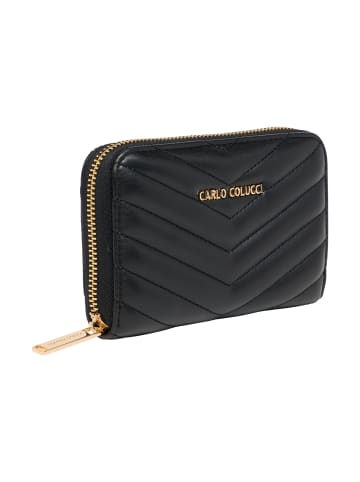 Carlo Colucci Geldbörse Fallmeraya in Schwarz