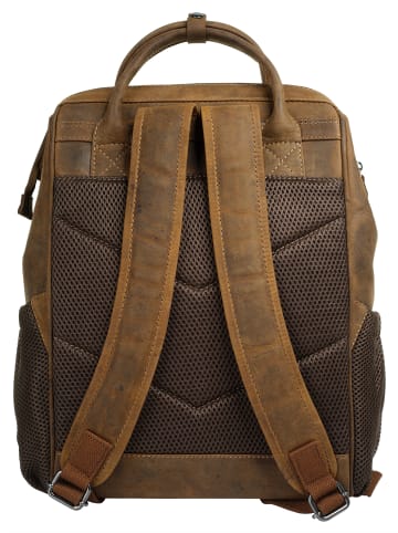 Landleder Rucksack BULL & SNAKE in cognac