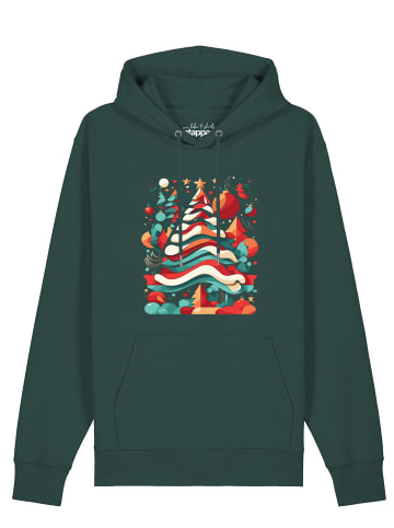 wat? Apparel Sweatshirt Christmas Tree in Glazed Green
