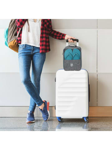 relaxdays 3 x Schuhtasche Reise