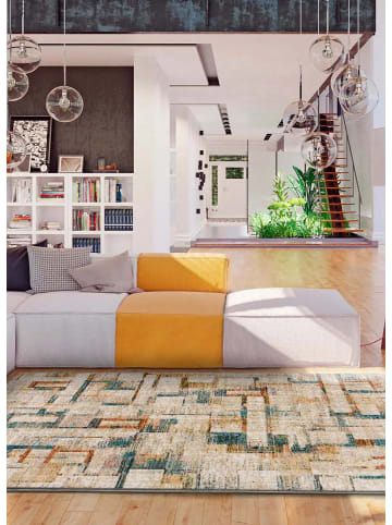 Atticgo Kurzflor-Teppich VIVA in mehrfarbig