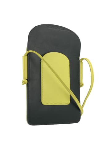 DuDu Colorful Minorca Handytasche Leder 12 cm in lime