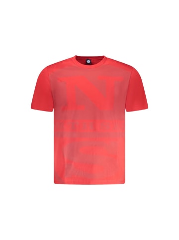 North Sails Rot Baumwolle Herren T-Shirt