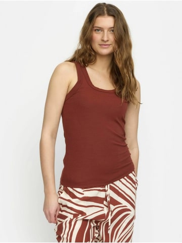 Soft Rebels Top SRFenja in 870 Brandy Brown