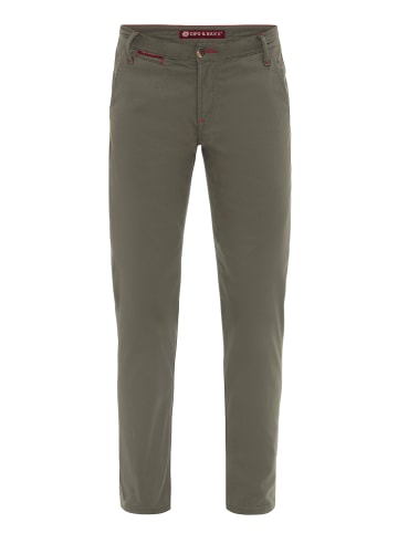 Cipo & Baxx Stoffhose in KHAKI