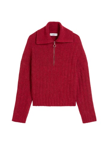 Marc O'Polo DENIM Troyer relaxed in Medium Red