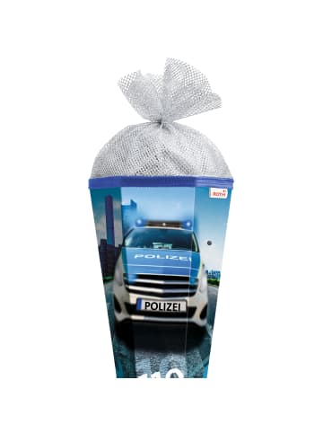 ROTH Schultüte groß Polizei 110 85 cm Licht  und Sound in Blau