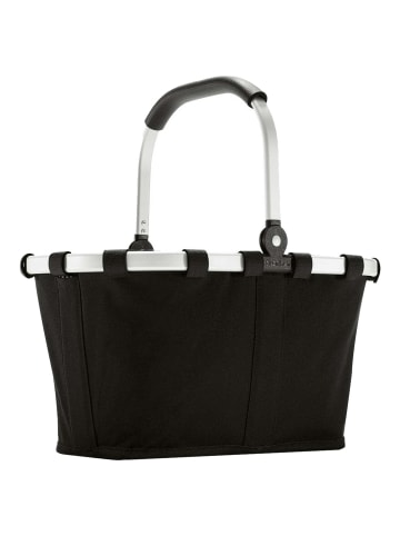 Reisenthel carrybag xs - Einkaufskorb 21 cm (frame raffia black) in schwarz