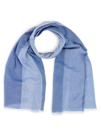 Nils Sundström Schal in indigo - 0001