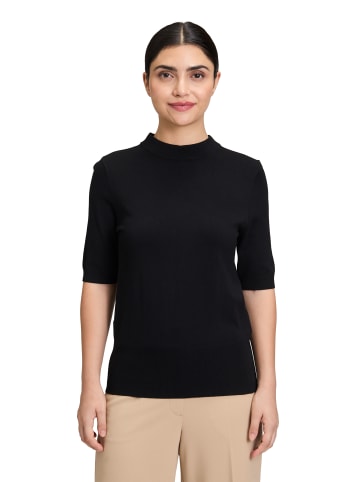 Betty Barclay Strickpullover kurzarm in Schwarz