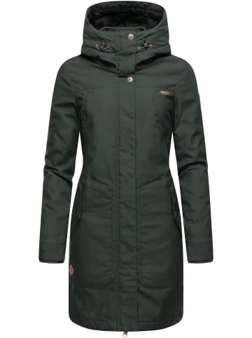 ragwear Wintermantel Jannisa in Dark Olive