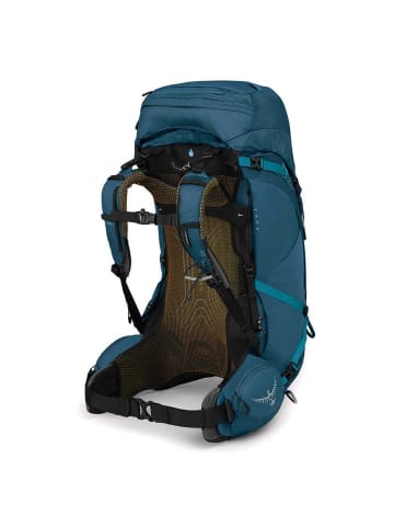 Osprey Atmos AG 50 L/XL - Trekkingrucksack 81 cm (mythical green) in venturi blue