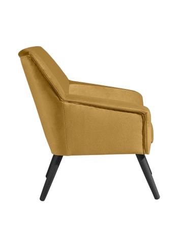 others SESSEL Kachka Bezug Samtvelour Buche schwarz / mais