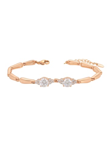 NAEMI Women Bracelet in Rose Gold White