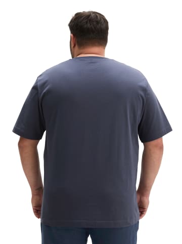 Marc O'Polo Logo-T-Shirt regular in Faded Blue