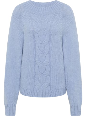 RISA Strick Pullover in Blau